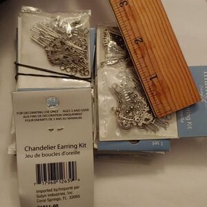 12 bags Mainstays Crafts Chandelier Earring Kit